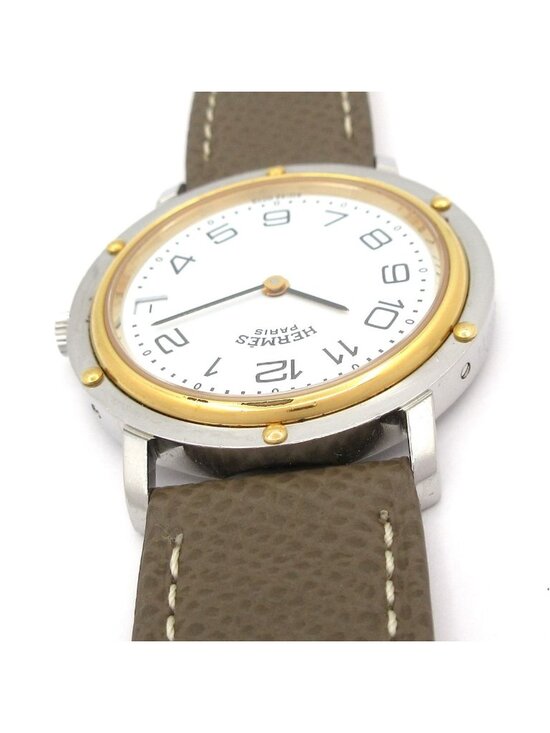 Hermes Watch Clipper External White main image 10